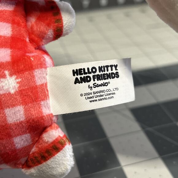 Hello Kitty And Friends stuffed animal 7" Plush, CHRISTMAS - Picture 3 of 3